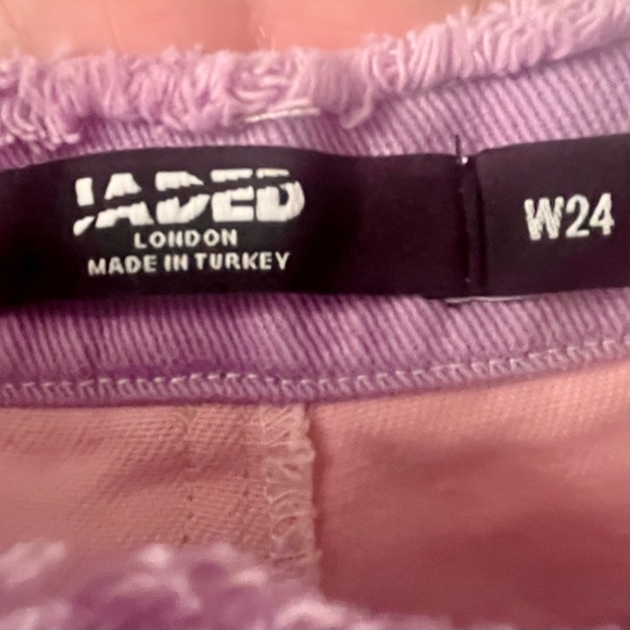 Jaded London Pastel Patchwork Boyfriend Fit Jeans - Picture 5 of 16